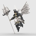 LEGO toy blocks Valkyrie Valkyrie battle angel 3d model