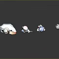 Colorful Characters And Creatures Figurines With Various Poses And Outfits