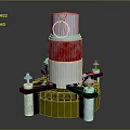 Sci-Fi Items Sci-Fi Components High-Tech Components Sci-Fi Equipment 3d model