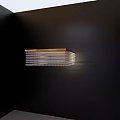 Modern Rectangular Ceiling Light With Stylish Grille Design And Soft Illumination