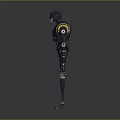 Robot Assistant Small Robot Butler Robot Butler Figure Game Figure 3d model