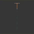 Household Spring Fitness Tool with Orange Coil and Silver Handles for Home Exercise