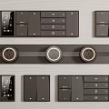 Modern Switch Smart Switch 3d model