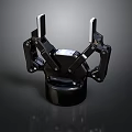 Durable Industrial Mechanical Gripper Device With Metal Arms And Stable Base