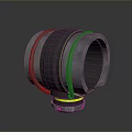 Super Energy Meter Sci-Fi Item Sci-Fi Component High-Tech Component Sci-Fi Equipment Sci-Fi Scene Sci-Fi Environment 3d model