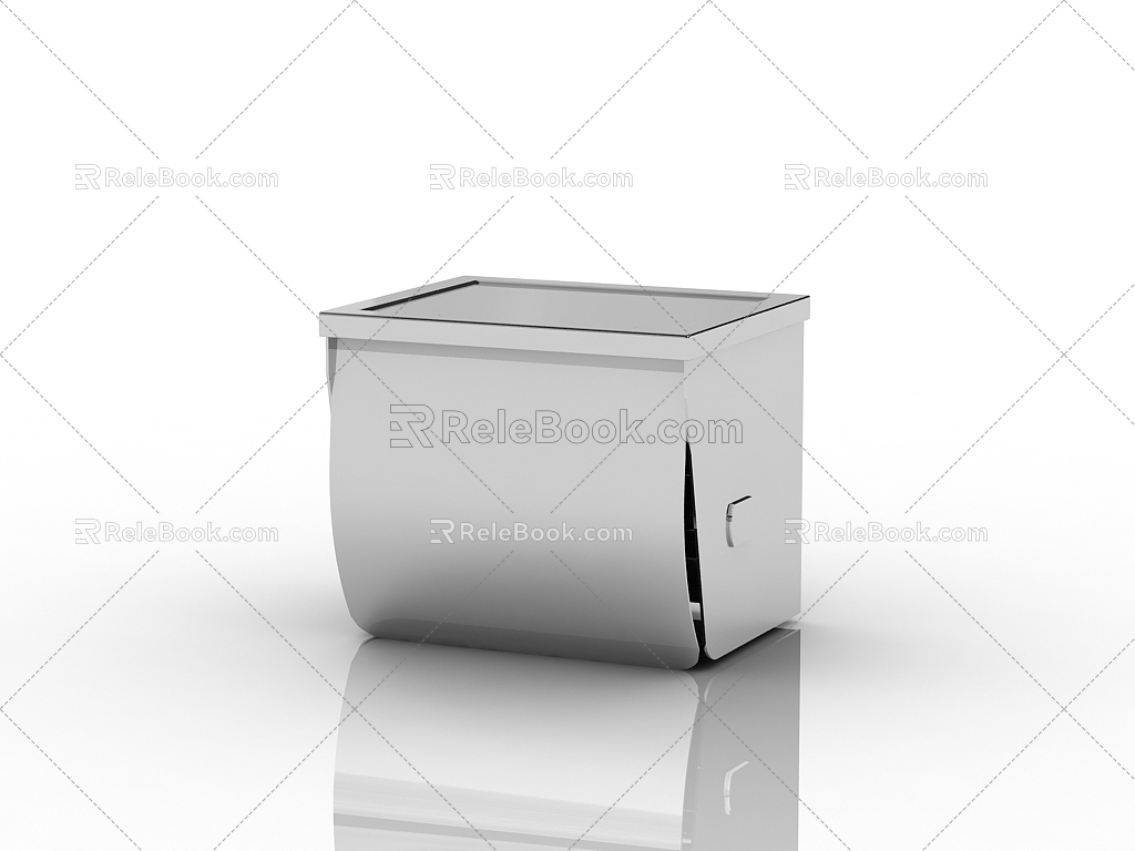 Modern tissue holder 3d model