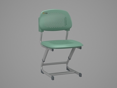 Modern Children's Chair Study Chair 3d model