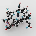 Colorful Molecular Structure Building Blocks With Various Atom Spheres For Education