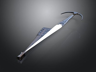 Cold weapons Sword Axe Hook Fork Spear Trident Melee Weapon Military 3d model