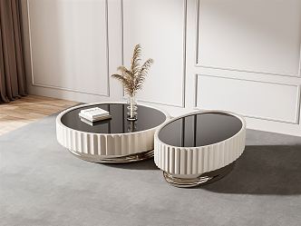 Modern coffee table ornaments 3d model