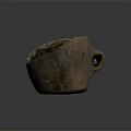Handcrafted Stone Bowl With Rustic Texture And Natural Material For Household Use