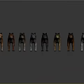 Wolf Cartoon Wolf Animation Wolf Animation Wolf Big Bad Wolf Warrior Cartoon Character Cartoon Animal 3d model