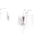 White Paper Craft Spacecraft Models With Folded Structural Design For Cosmic Exploration