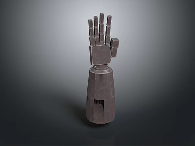 Advanced Industrial Robotic Mechanical Arm Equipment For Precision Automation Applications 3d model