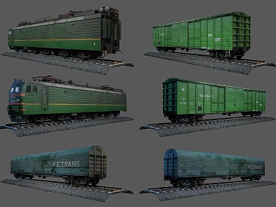 Train 3d model
