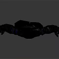 Practical Daily Life Clothing With Black Long Coat Gloves Boots And Metal Straps