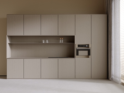 Cabinet Wine Cabinet Sideboard 3d model