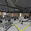 Modern Fitness Gym With Treadmills Exercise Bikes And Large Windows For Effective Workout Sessions