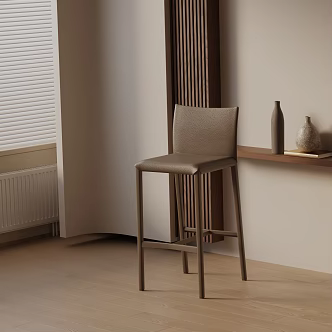 Modern Bar Chair 3d model