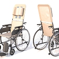 Wheelchair Rehabilitation Chair Medical Devices 3d model