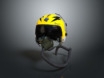 Air Force Helmet Pilot Helmet Flying Helmet Fighter Helmet Military Helmet Military Helmet Transparent Helmet 3d model