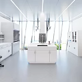Experimental side station Vientiane extraction hood laboratory 3d model