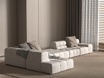 Modern Multiplayer Sofa 3d model