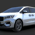 Modern Silver MPV Design With Spacious Versatile Interior For Family