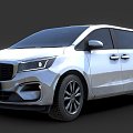 Modern Minivan 3d model