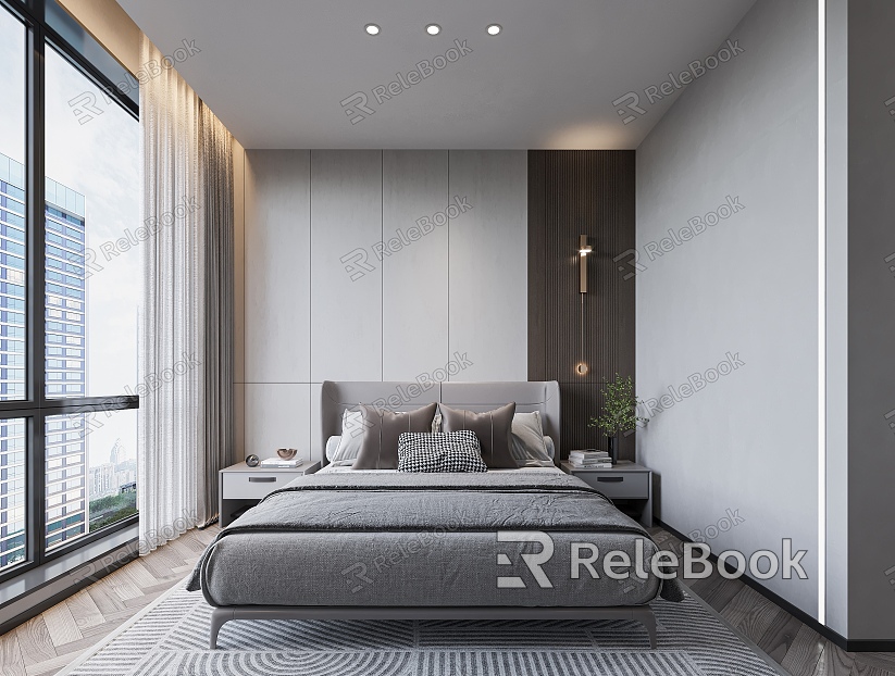 Modern Bedroom model