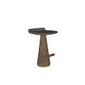 Wooden Bar Stools With Unique Tapered Legs And Leather Seats For Modern Kitchens