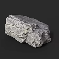 Natural Rock Formation With Rough Textured Surface In Outdoor Natural Scene