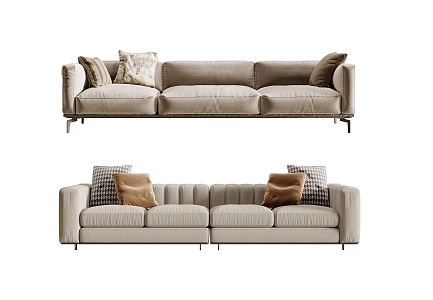 Modern Combination Sofa 3d model