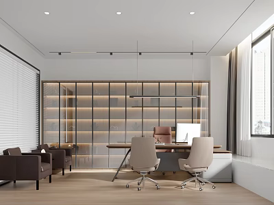 Manager's Office Manager's Office 3d model