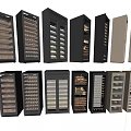Different Styles Modern Wine Cabinets With Glass Doors And Bottle Storage Design