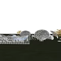 Modern Outdoor Pergola Structures With Various Intricate Netlike Curved And Geometric Designs
