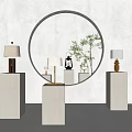 Modern table lamp 3d model