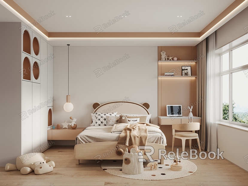 Modern Children's Room model