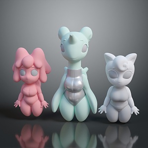 Cartoon Characters Cartoon Animals Cartoon Small Animals Game Characters Virtual Characters Anime Characters Cartoon Elves 3d model