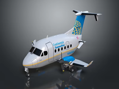 Modern Aircraft Small Aircraft Small Aircraft Civilian Small Aircraft 3d model