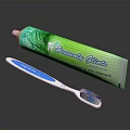 Essential Daily Life Products Toothpaste And Toothbrush For Oral Hygiene