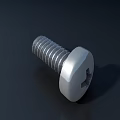 Sturdy Stainless Steel Hardware Screw With Phillips Head Threaded Shank For Industrial Fastening Applications