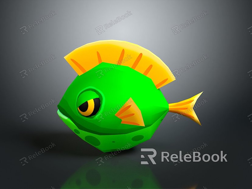 Tropical Fish Colorful Fish Ornamental Fish Aquarium Coral Fish Underwater Fish Color Fish Cartoon Fish Freshwater Fish model