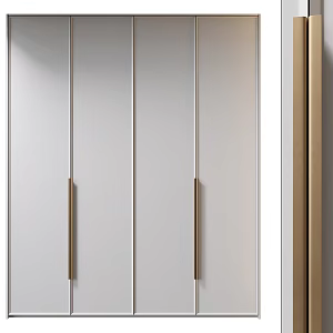 Modern wardrobe 3d model