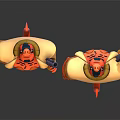 Modern Game Characters Virtual Characters Virtual Characters 3d model