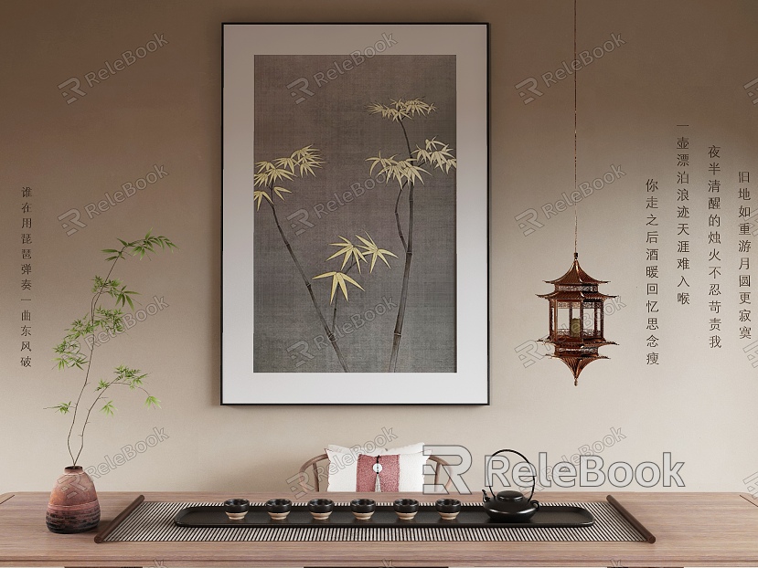 New Chinese Decorative Painting model