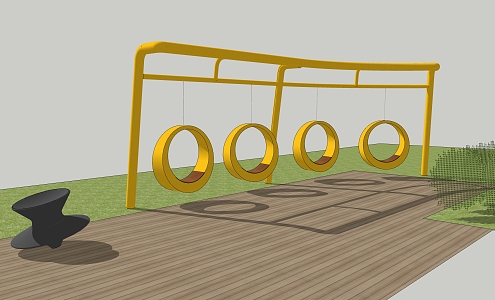 Modern Swing 3d model