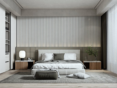 Modern Bedroom model