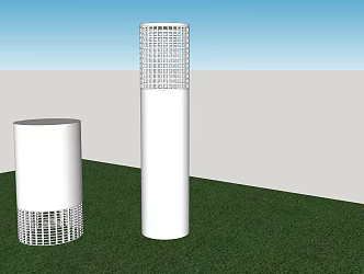 Modern Landscape Lights Grass Lights Outdoor Lights Indoor Lights 3d model