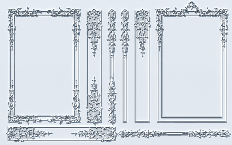 Gypsum line 3d model